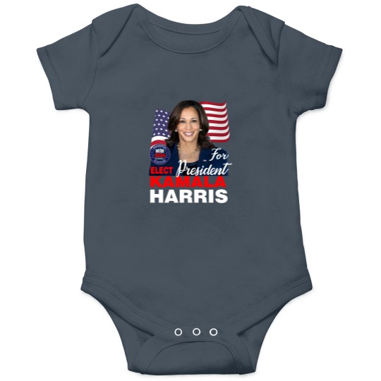 Discover KAMALA HARRIS FOR PRESIDENT Onesies