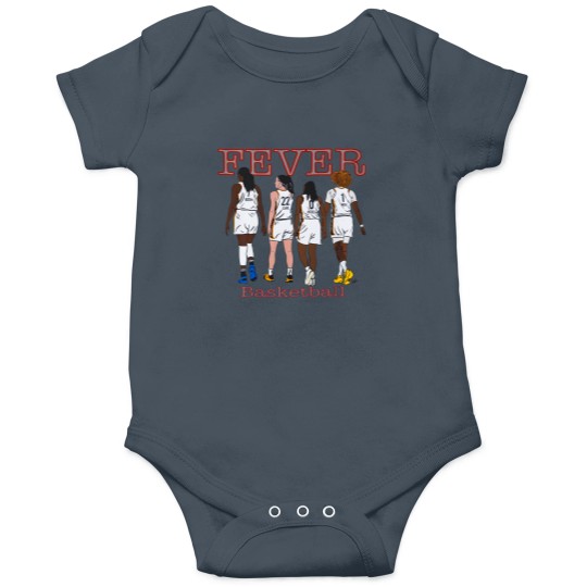 Discover Indiana Fever Basketball Team Onesies Onesies