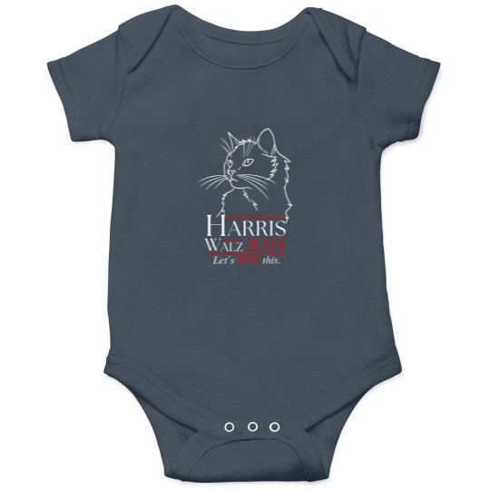 Discover Harris Walz 2024 Onesies Cat Lady for Kamala Harris Walz Onesies Cat Ladies