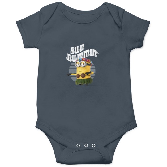 Discover Despicable Me Minions Bob Sun Bummin Hula Graphic Onesies