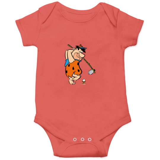 Discover The Flintstones, Fred Flintstone, Golf, 3/4 Short Sleeve Woman / Onesies