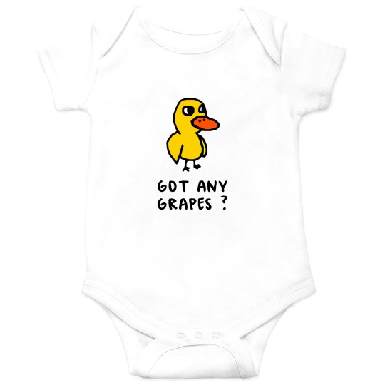 Discover The Duck Song Got Any Grapes Onesies