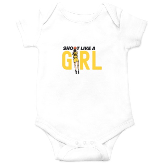 Discover Shoot Like A Girl Onesies, Caitlin Clark Onesies, 22 Hawkeyes Onesies