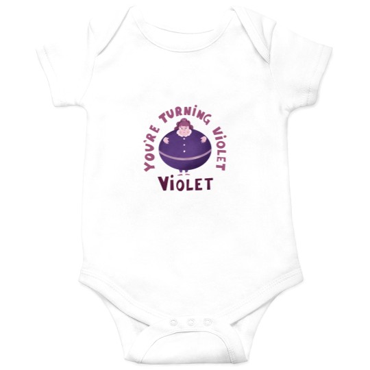 Discover Violet - You're Turning Violet Willy Wonka Onesie