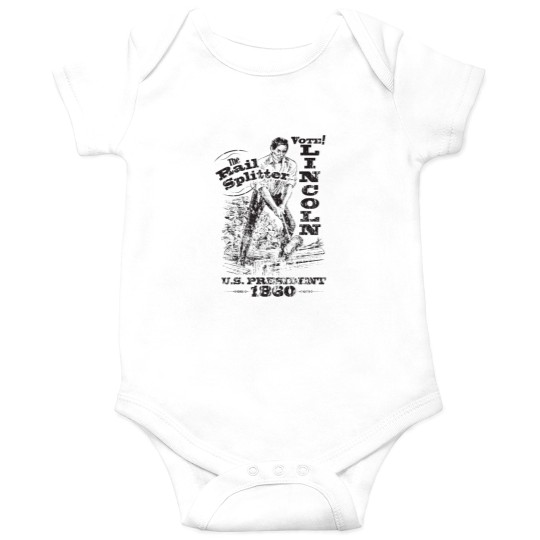 Discover Abraham Lincoln 1860 Presidential Campaign Onesies