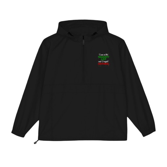 Discover I'm on the Naughty List and I Regret Nothing Christmas Packable Anorak Jackets