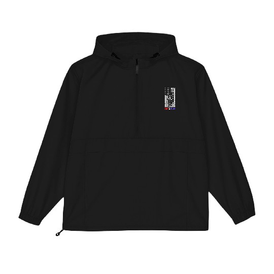 Discover Unmasked Unmuzzled Unvaccinated Unafraid American Flag Fan Packable Anorak Jackets