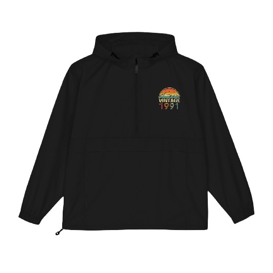 Discover Classic 30th Birthday Gift Idea Vintage 1991 Packable Anorak Jackets