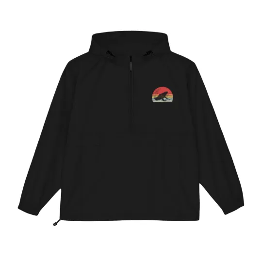 Discover Vintage Retro Poison Dart Frog Packable Anorak Jackets