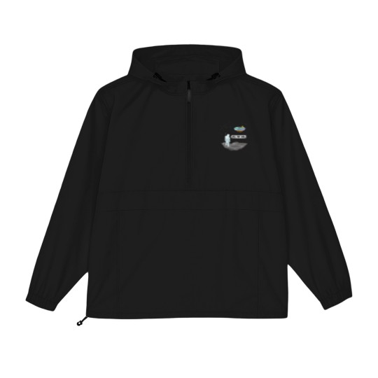 Discover Funny Flat Earth Astronaut - Well That Sucks Packable Anorak Jackets