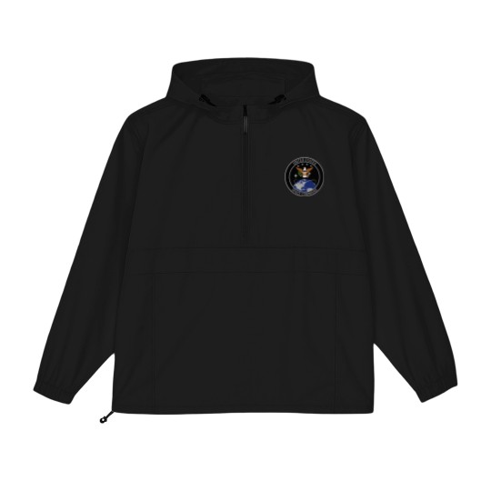 Discover United States Space Command Shield Packable Anorak Jackets