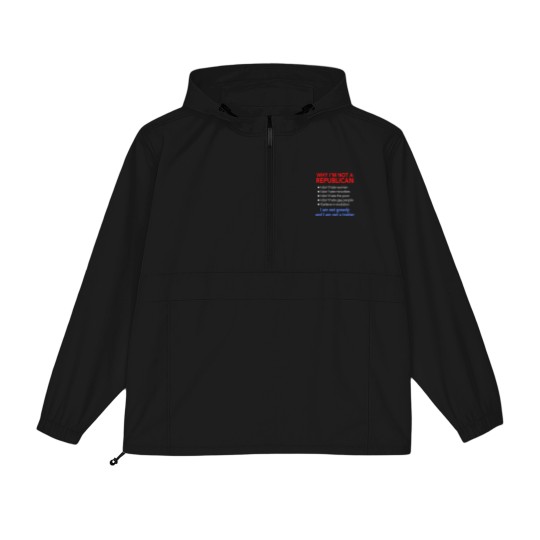 Discover Not Republican Packable Anorak Jackets