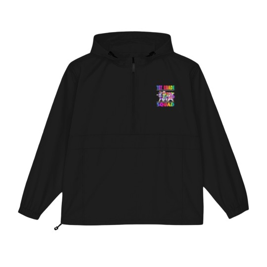 Discover 1st Grade Squad Dabbing Unicorn Back to School Backpack Girl Packable Anorak Jackets