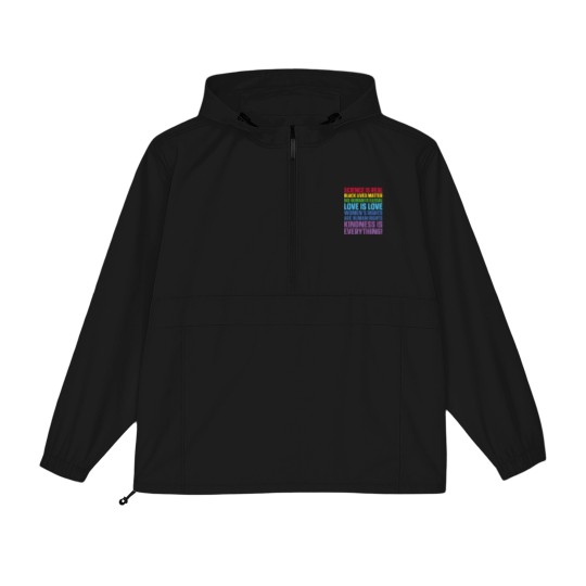 Discover Science is Real Black Lives Matter Love Is Love Equality - Womens Rights - Packable Anorak Jackets