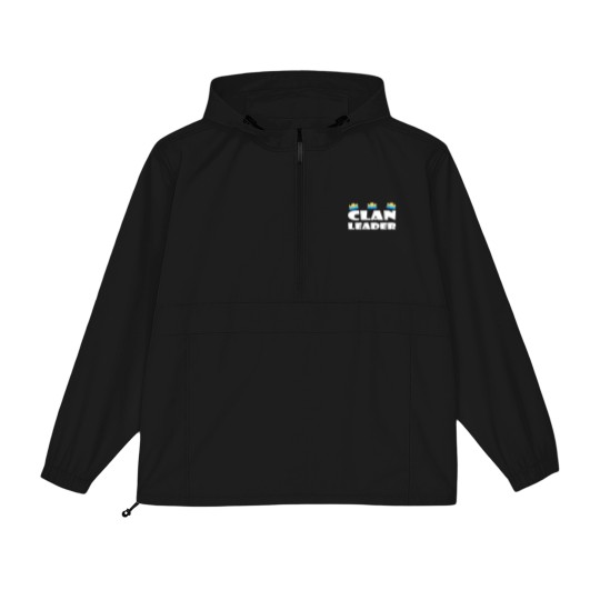 Discover Clash Of Clans Clan Leader - Perfect for COC fans and Clash Royale Fansfunny Packable Anorak Jackets