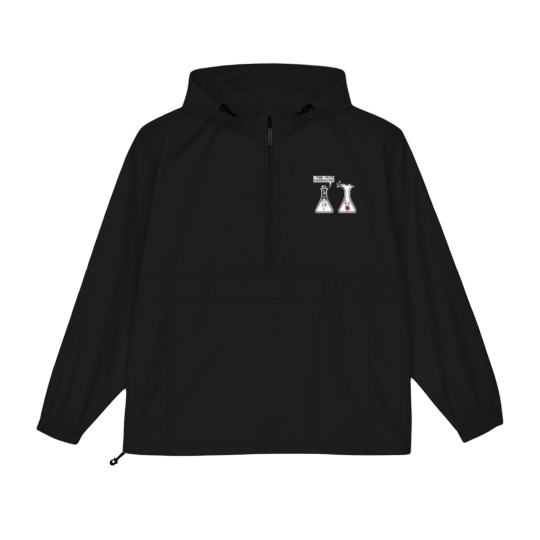 Discover You're Overreacting Funny Science Chemistry Humor Packable Anorak Jackets