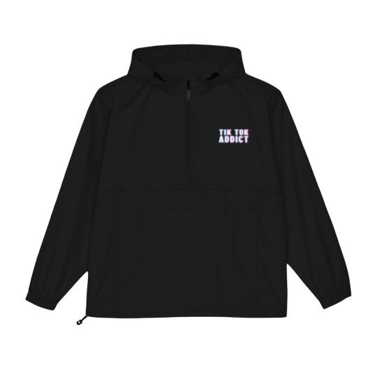 Discover Tik tok addict - Tik Tok - Packable Anorak Jackets