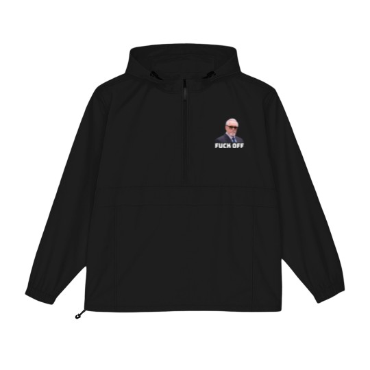 Discover Logan Roy F**k off Packable Anorak Jackets | Succession | Waystar Royco | Logan Roy | Succession Packable Anorak Jackets