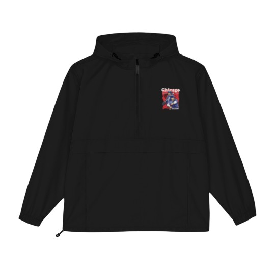 Discover Willson Contreras Men's Cotton Packable Anorak Jackets  Chicago Baseball Willson Contreras
