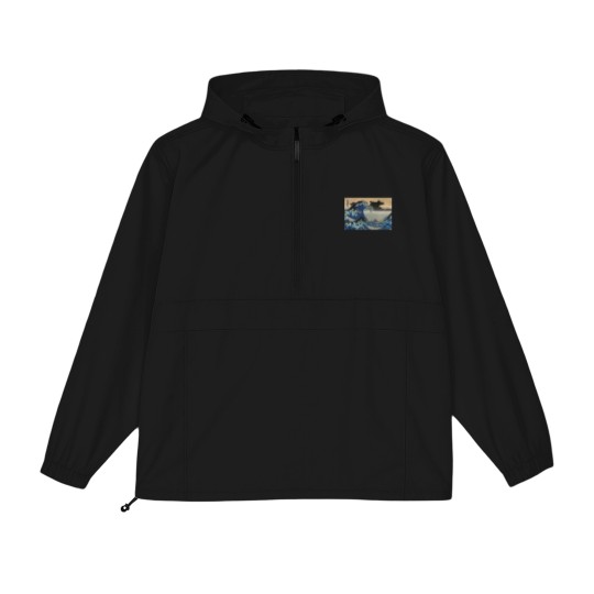 Discover Hokusai great wave Packable Anorak Jackets