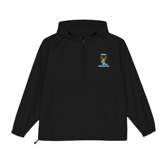 Discover Merry Chrismukkah Jewish Christmas Hanukkah Reindeer Menorah Packable Anorak Jackets