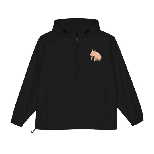 Discover Hey Babe Cute Pig Pun Packable Anorak Jackets