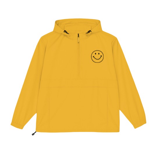 Discover Smiley Face Packable Anorak Jackets