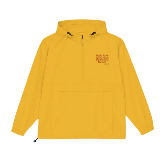 Discover Joshua 24:15 Packable Anorak Jackets