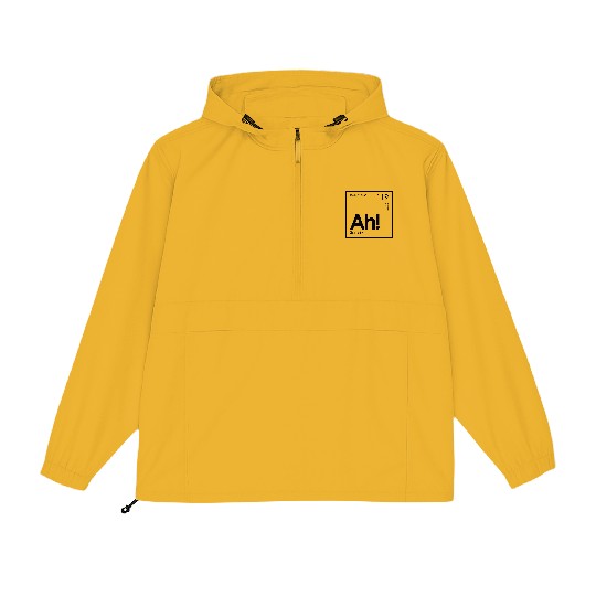 Discover Ah! The Element of Surprise Funny Periodic Table Packable Anorak Jackets