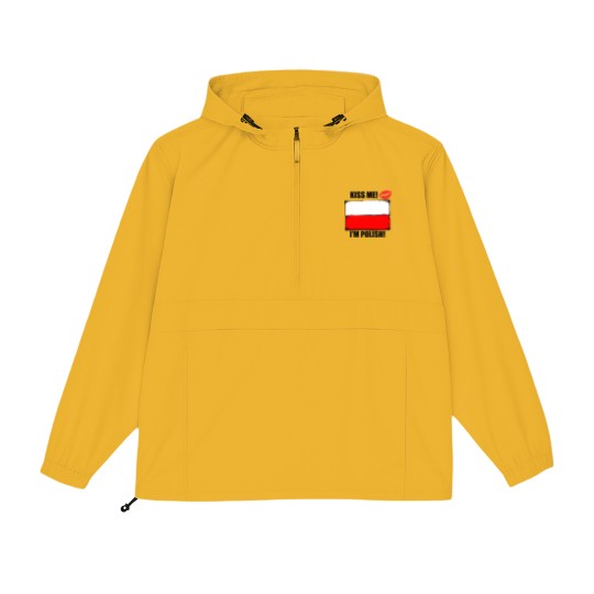 Discover Kiss Me I'm Polish Packable Anorak Jackets