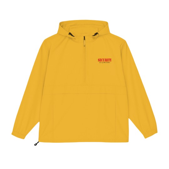 Discover Security for my little brother Packable Anorak Jackets