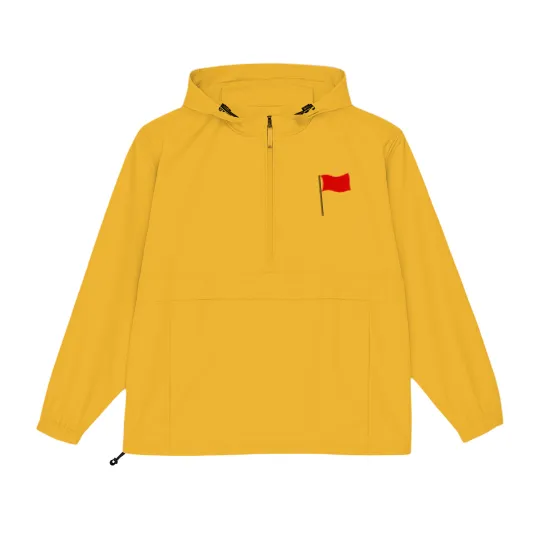 Discover red flag Packable Anorak Jackets