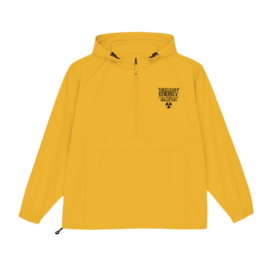 Discover Nuclear energy is the solution Atomic Fusion Clean Packable Anorak Jackets