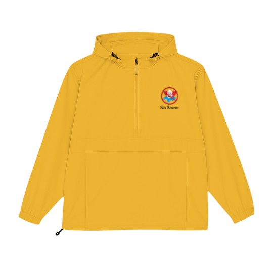 Discover No Bozos Clown Packable Anorak Jackets Packable Anorak Jackets