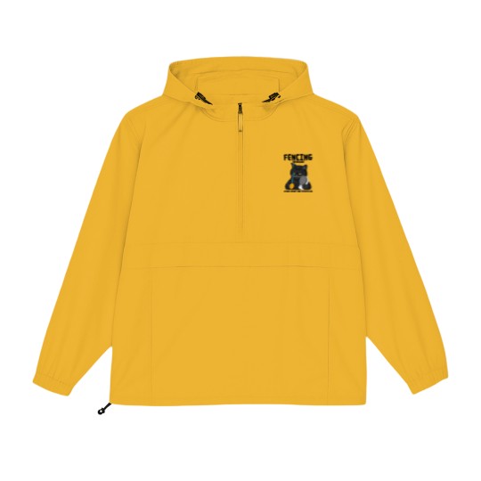 Discover BLACK CAT FENCING BEACUSE OTHER SPORT ARE POINTLES Packable Anorak Jackets