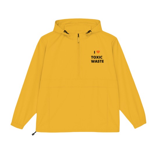 Discover i heart toxic wast Packable Anorak Jackets