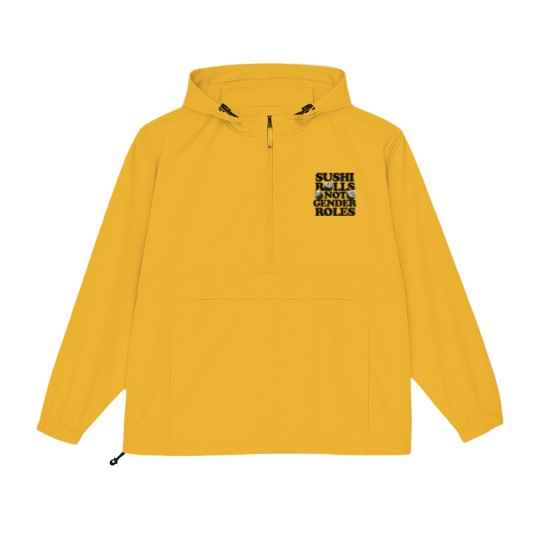 Discover Sushi Rolls not Gender Roles - Sushi Rolls Not Gender Roles - Packable Anorak Jackets