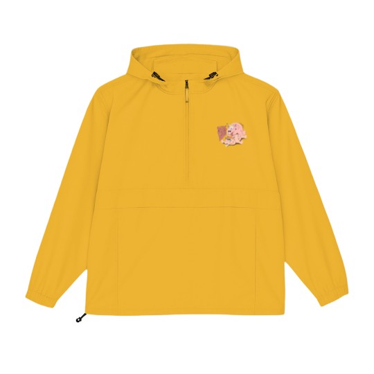 Discover Makin Bacon Relaxed Fit Packable Anorak Jackets