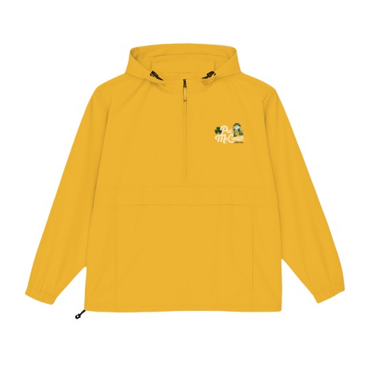 Discover Pats Mccrotch Irish Pub Leprechaun Funny St Patricks Day Packable Anorak Jackets