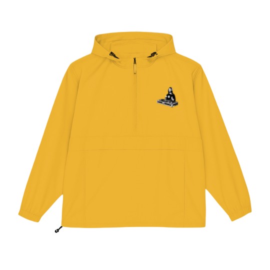 Discover Funny DJ Monalisa Packable Anorak Jackets