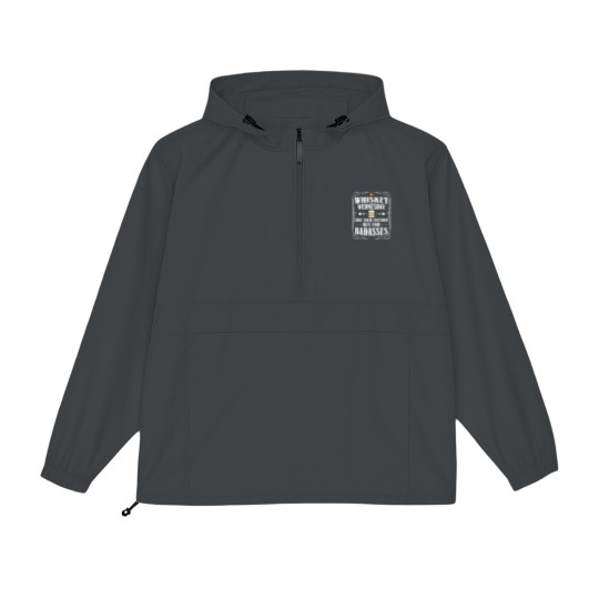 Discover Whiskey Wednesday Oversized Packable Anorak Jackets