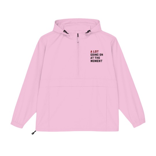 Discover A Lot Going On At The Moment Packable Anorak Jackets, Not a Lot Packable Anorak Jackets, Concert Packable Anorak Jackets