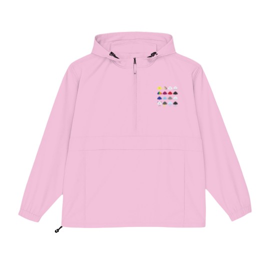Discover Rain Drops Cloud Rainy Wet Clouds Cloudy Day Mood Packable Anorak Jackets
