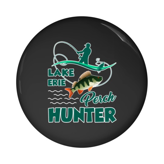 Discover Perch Fishing Pin Buttons Pin Buttons