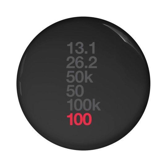 Discover 100 Miler Ultra Running - Ultramarathon - Pin Buttons