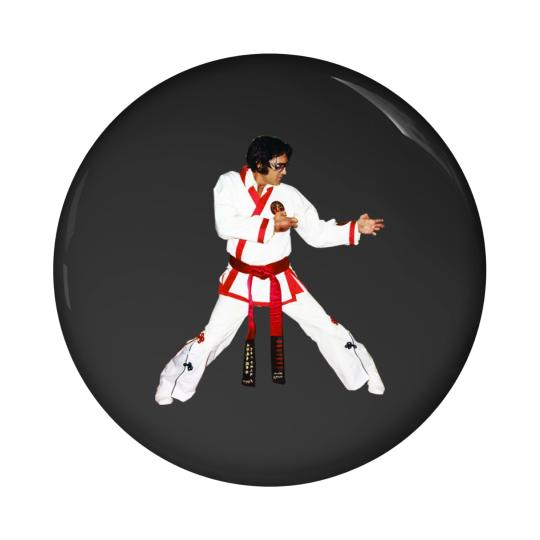Discover Karate Elvis - Elvis Presley - Pin Buttons