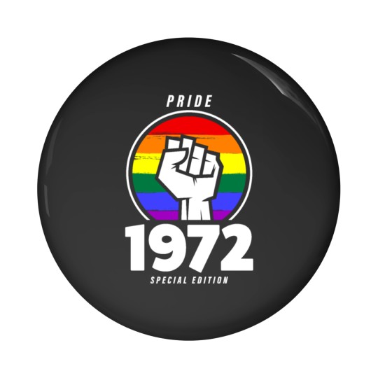 Discover 1972 Birthday Gay Pride LGBT Pin Buttons