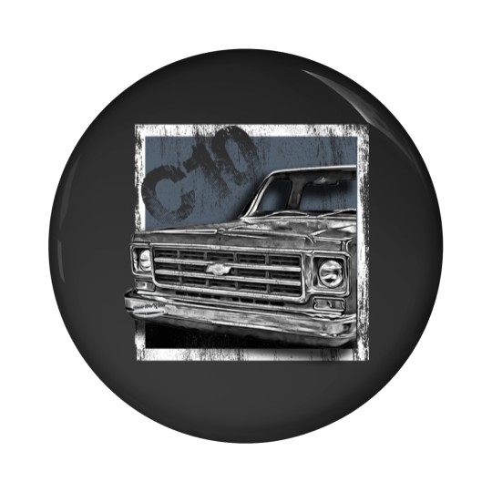 Discover C10,C-10,K5,Jimmy,Squarebody Truck,Suburban,Blazer,Silverado Pin Buttons