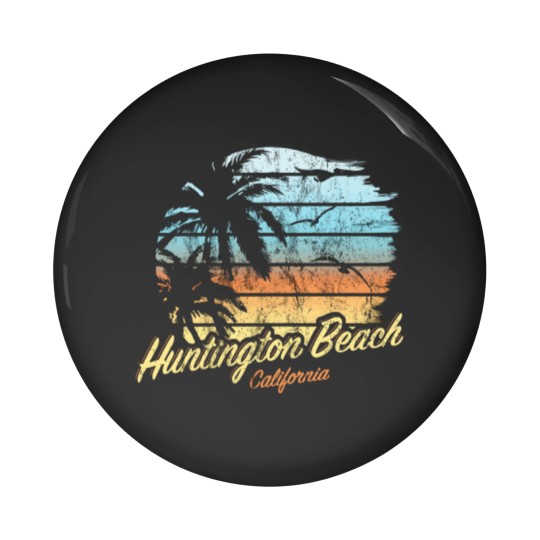 Discover Huntington Beach Florida Usa The Original Sunset Pin Buttons