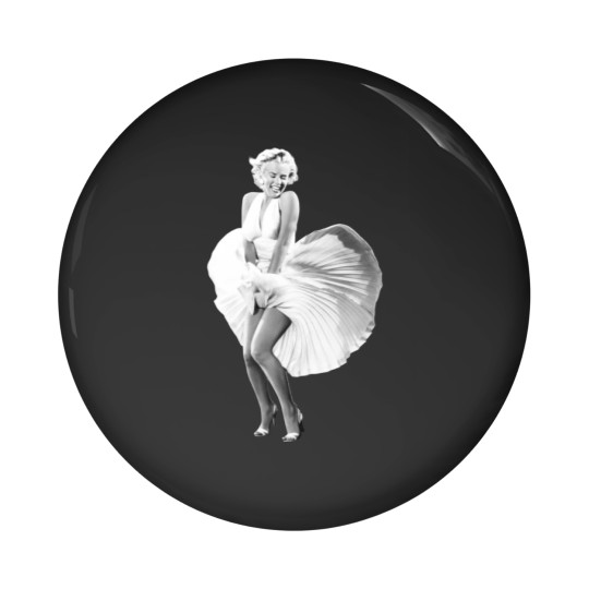 Discover Marilyn Monroe Classic Dress Pose Pin Buttons
